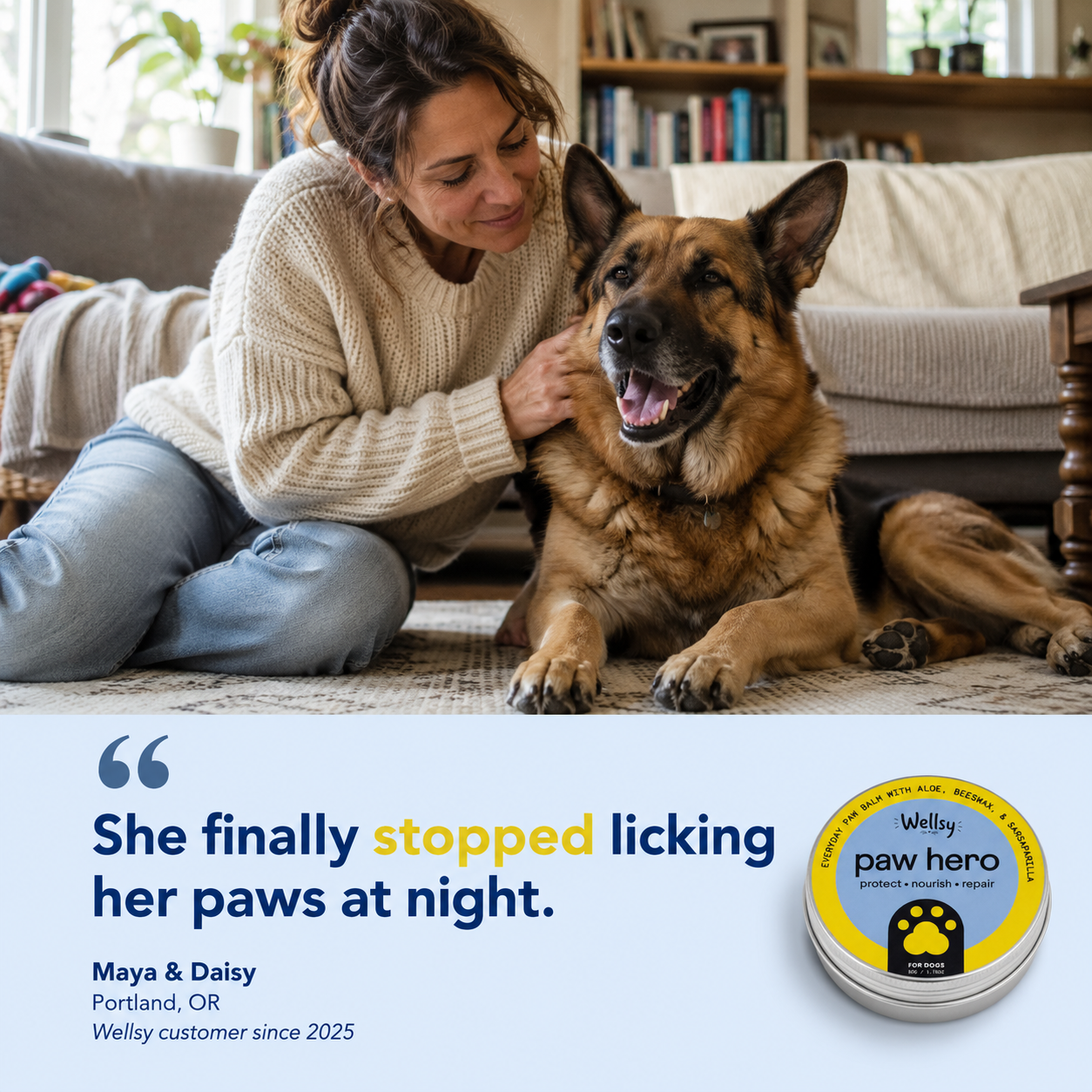 Protect, Nourish & Repair Your Dog’s Paws with Wellsy's Paw Hero Balm
