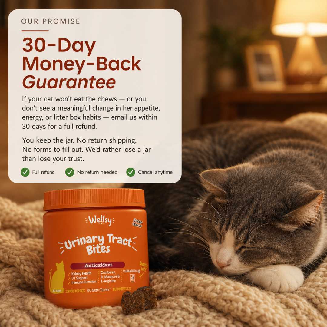 Stop Kidney & Urinary Problems Before They Happen With Wellsy's Kindey & Urinary Support Chews