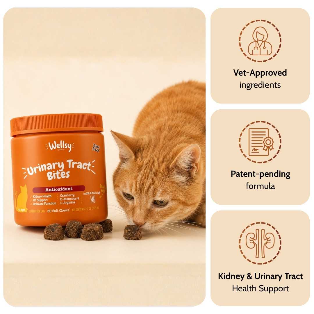 Stop Kidney & Urinary Problems Before They Happen With Wellsy's Kindey & Urinary Support Chews