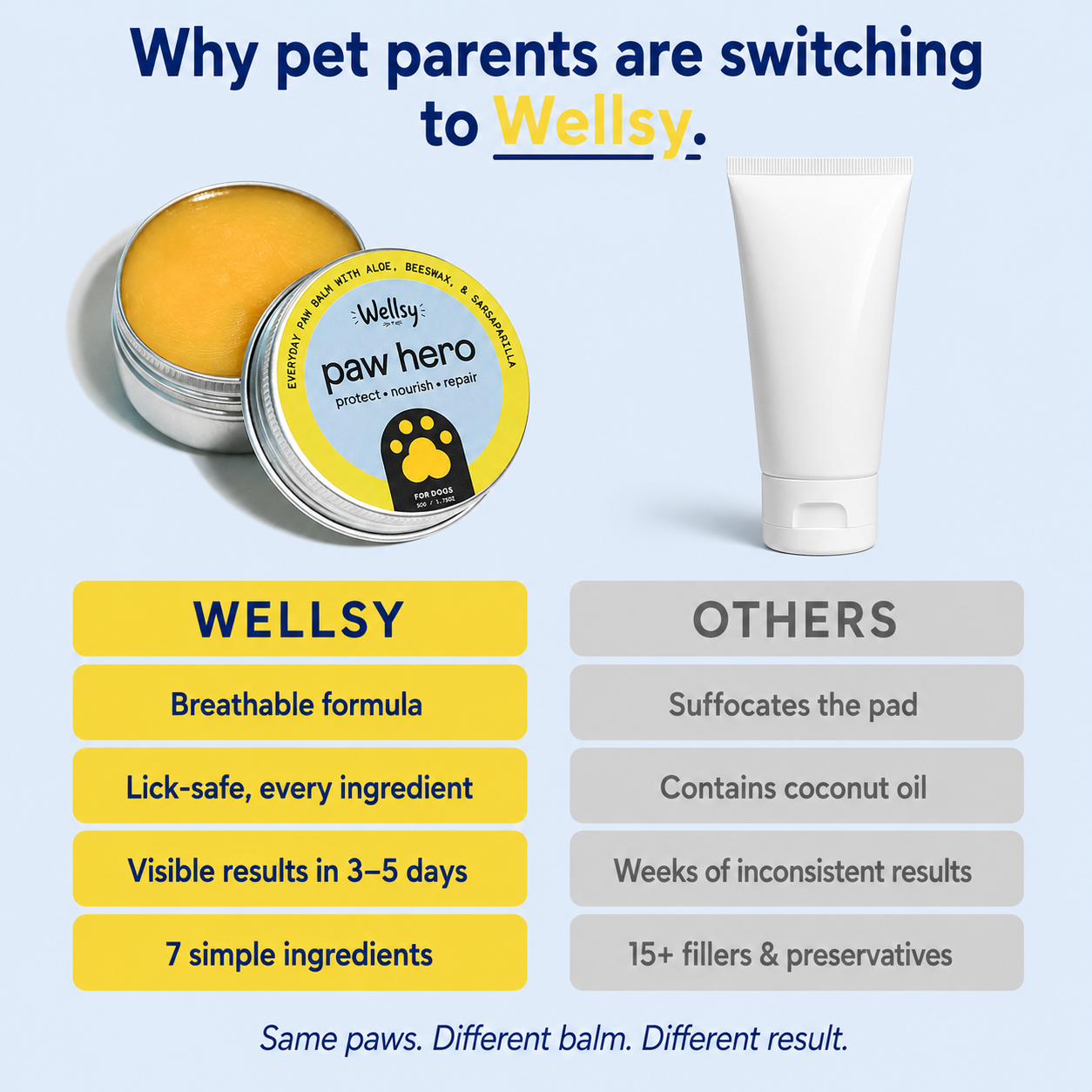 Protect, Nourish & Repair Your Dog’s Paws with Wellsy's Paw Hero Balm