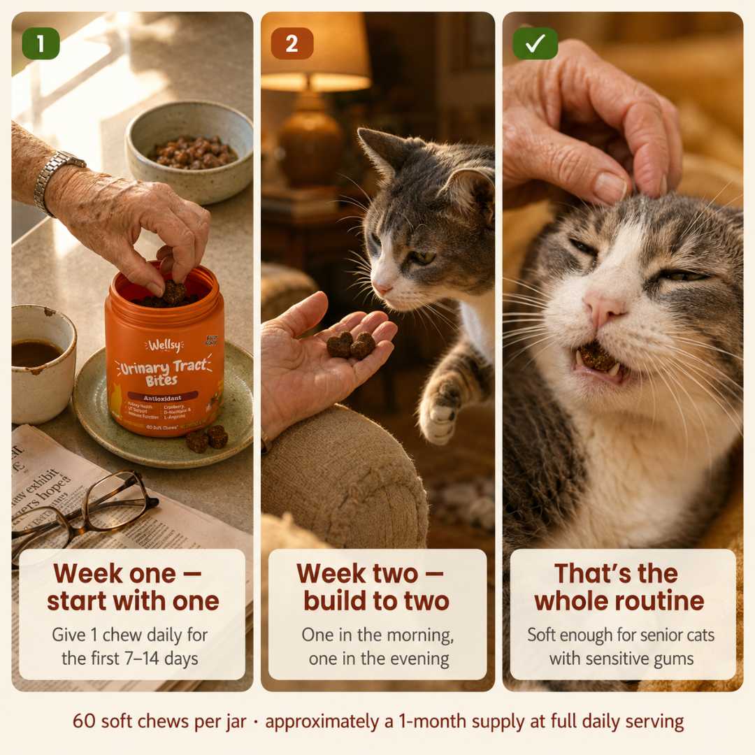 Stop Kidney & Urinary Problems Before They Happen With Wellsy's Kindey & Urinary Support Chews